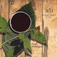 Load image into Gallery viewer, Wise Owl Paint Dark Mahogany on Leaf
