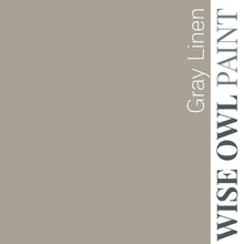 Load image into Gallery viewer, Swatch Wise Owl in colour Grey Linen