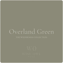 Load image into Gallery viewer, Wise Owl Paint Swatch in colour Overland Green