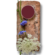 Load image into Gallery viewer, Wise Owl Paint on Brick with Flower in colour Rosewood