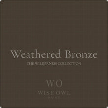 Load image into Gallery viewer, Wise Owl Paint Swatch in colour Weathered Bronze