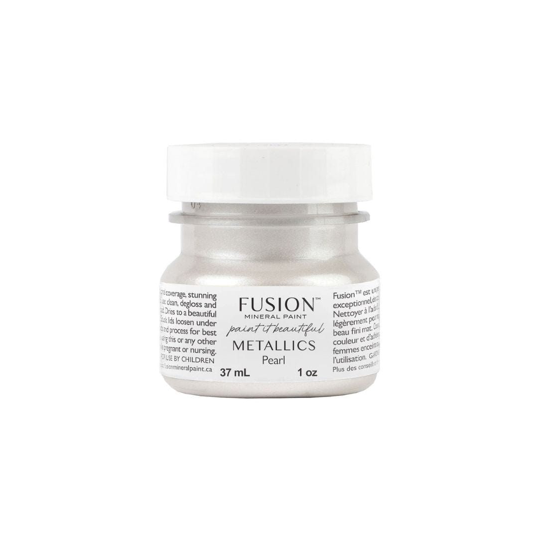 Metallic Pearl Paint 37ml tester Fusion Mineral Paint Flax Store