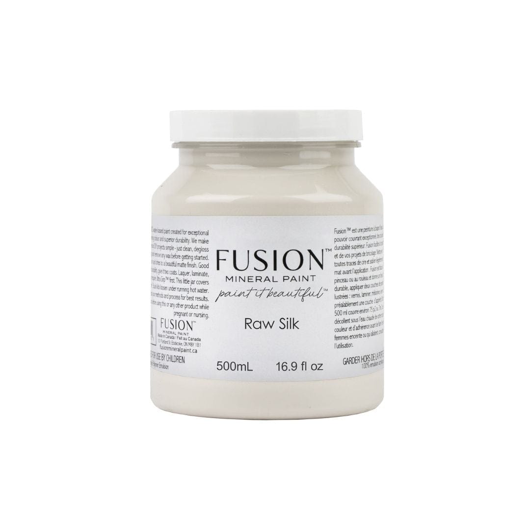 Raw Silk 500ml Fusion Mineral Paint Flax Store