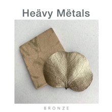 Load image into Gallery viewer, Leaft painted in Wise Owl Metallic Bronze
