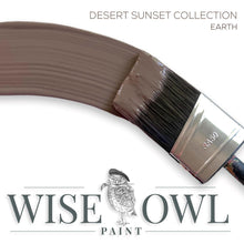 Load image into Gallery viewer, Wise Owl Paint Brush Stroke colour Earth
