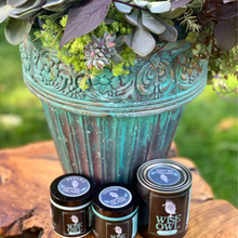 Load image into Gallery viewer, Pot with tubs of Wise Owl Glaze and Paint
