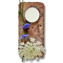 Load image into Gallery viewer, Wise Owl Paint on Brick with Flower in colour Natural Light
