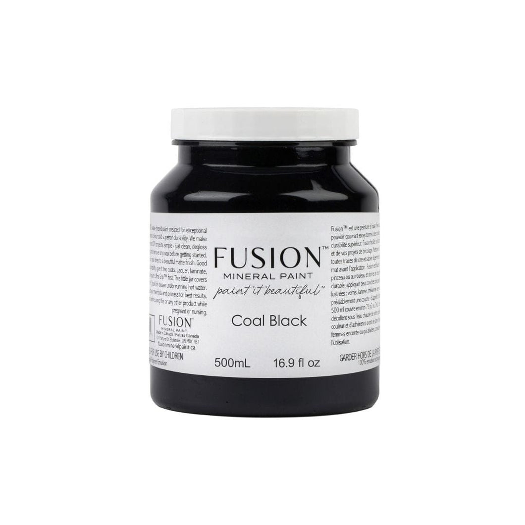 Fusion Mineral Paint Coal Black 500ml