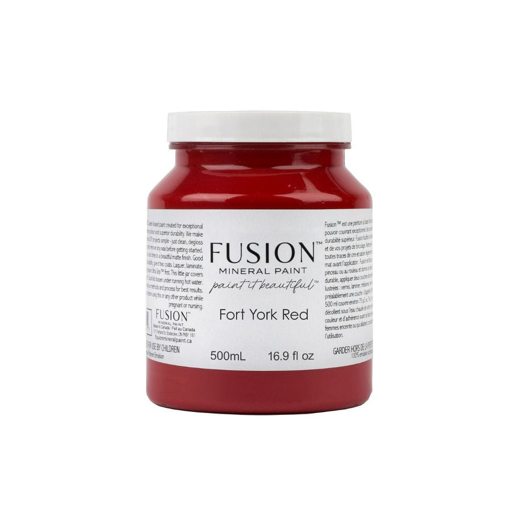 Fusion Mineral Paint Fort York Red 500ml