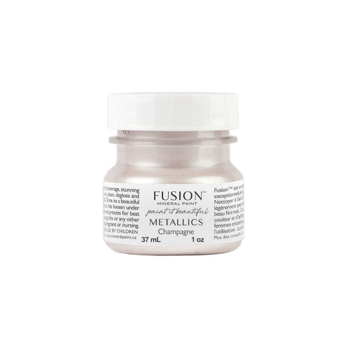 Fusion Mineral Paint Champagne 37ml test pot