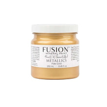 Load image into Gallery viewer, Fusion Mineral Paint 250ml tub Pale Gold Metallics
