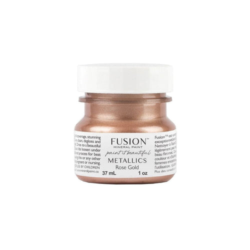 Fusion Mineral Paint Rose Gold 37ml test pot