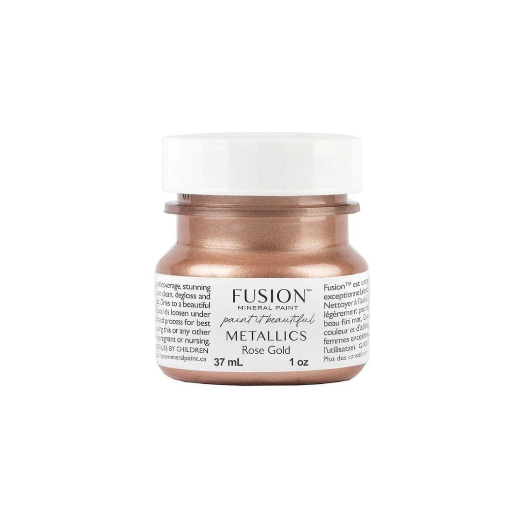 Fusion Mineral Paint Rose Gold 37ml test pot