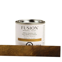 Load image into Gallery viewer, Fusion Mineral Paint Golden Pine Stain &amp; Finishing Oil (6 colours)
