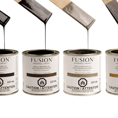 Fusion Mineral Paint Stain & Finishing Oil (6 colours)