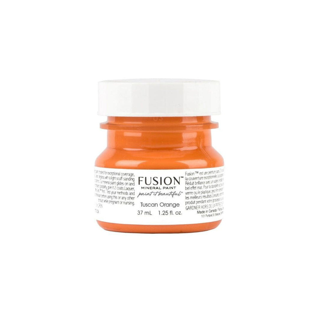 Fusion Mineral Paint Tuscan Orange test pot