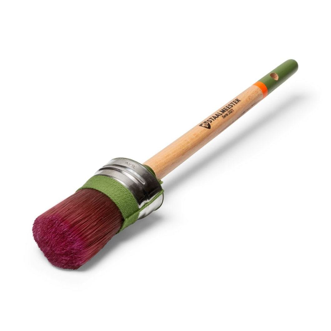 Fusion Mineral Paint #35 (37-29mm) Staalmeester® Paintbrush (Pro-Hybrid Oval Series 2021)