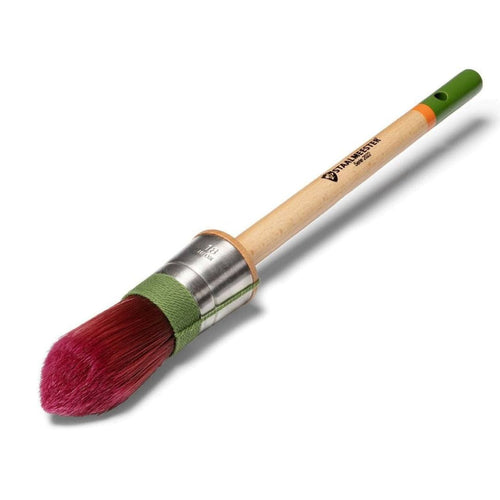 Fusion Mineral Paint Pointed Round - Series 2022 / #14 (26mm) Staalmeester® Paintbrush (Pro-Hybrid Pointed Round Series 2022)